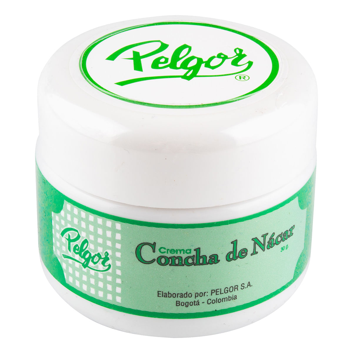 Crema Concha De Nácar Pelgor Frasco X 30 G.