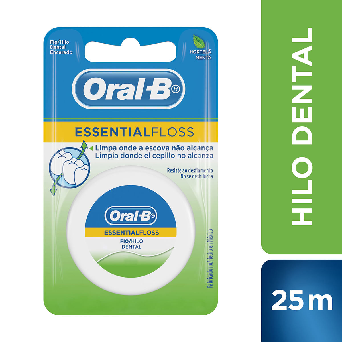 Hilo Dental Oral-B Essential Floss Menta Blister x 25 m.