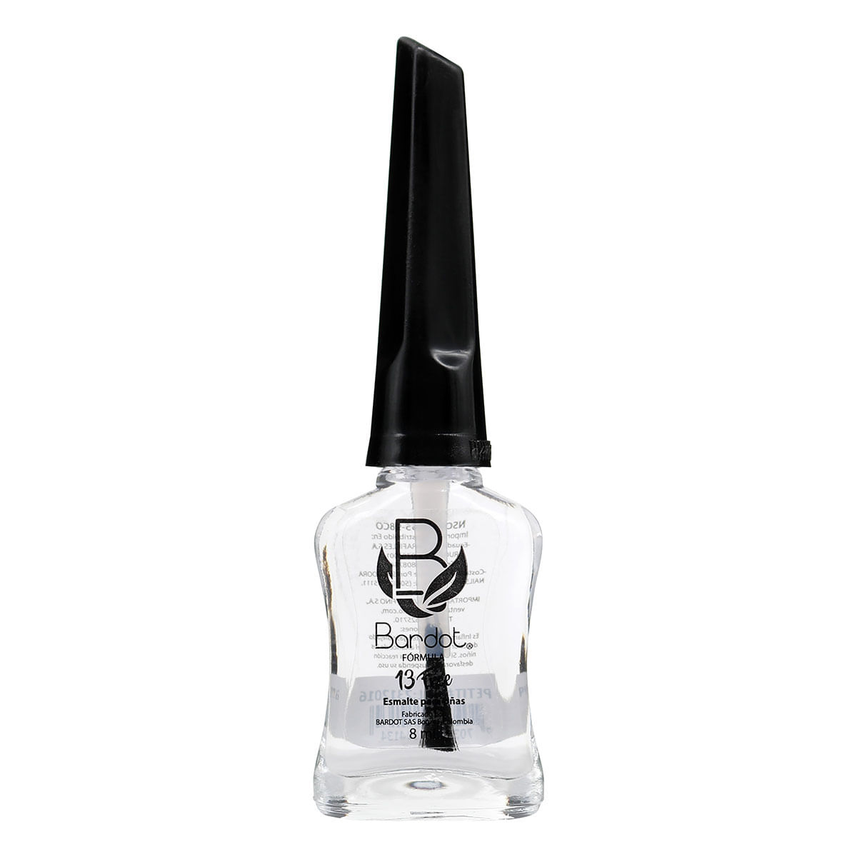 Esmalte para Uñas Bardot Petit 13 Transparente x 8 ml.