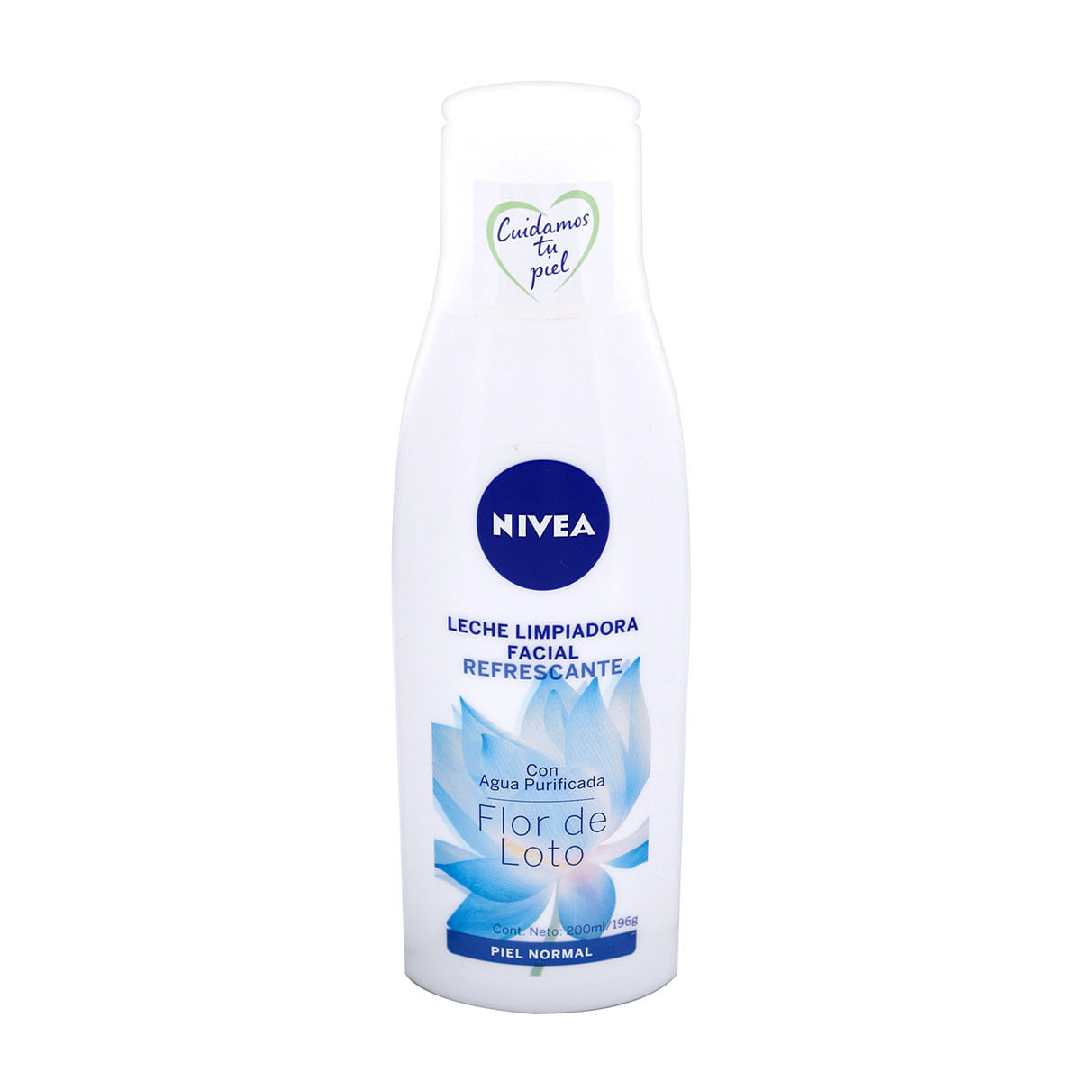 Leche Limpiadora Nivea Refrescante Piel Normal Frasco x 200 mL.