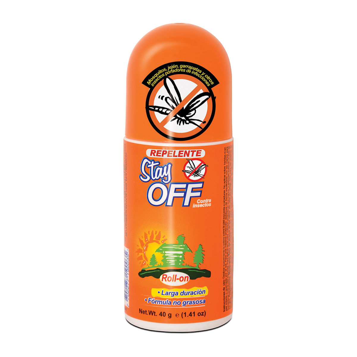 Repelente Stay Off Roll On X 40 G.