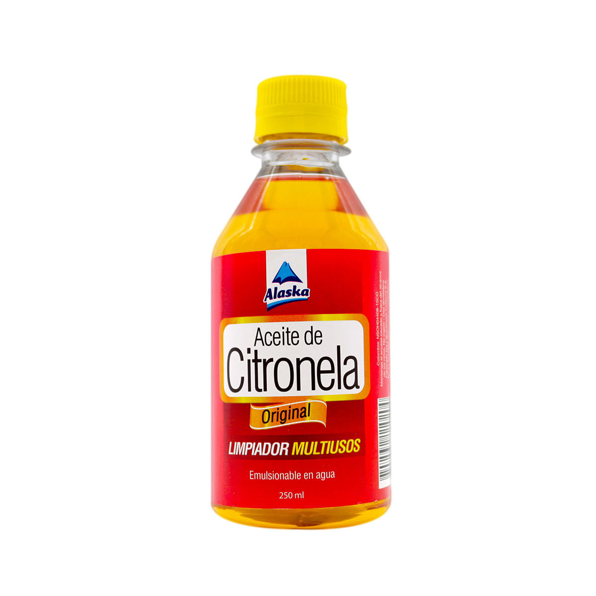 Limpiador Multiusos Alaska Aceite de Citronela Frasco x 250 mL.