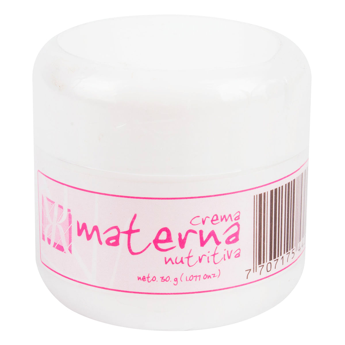 Crema Materna Lady Rose Nutritiva Frasco x 30 g.