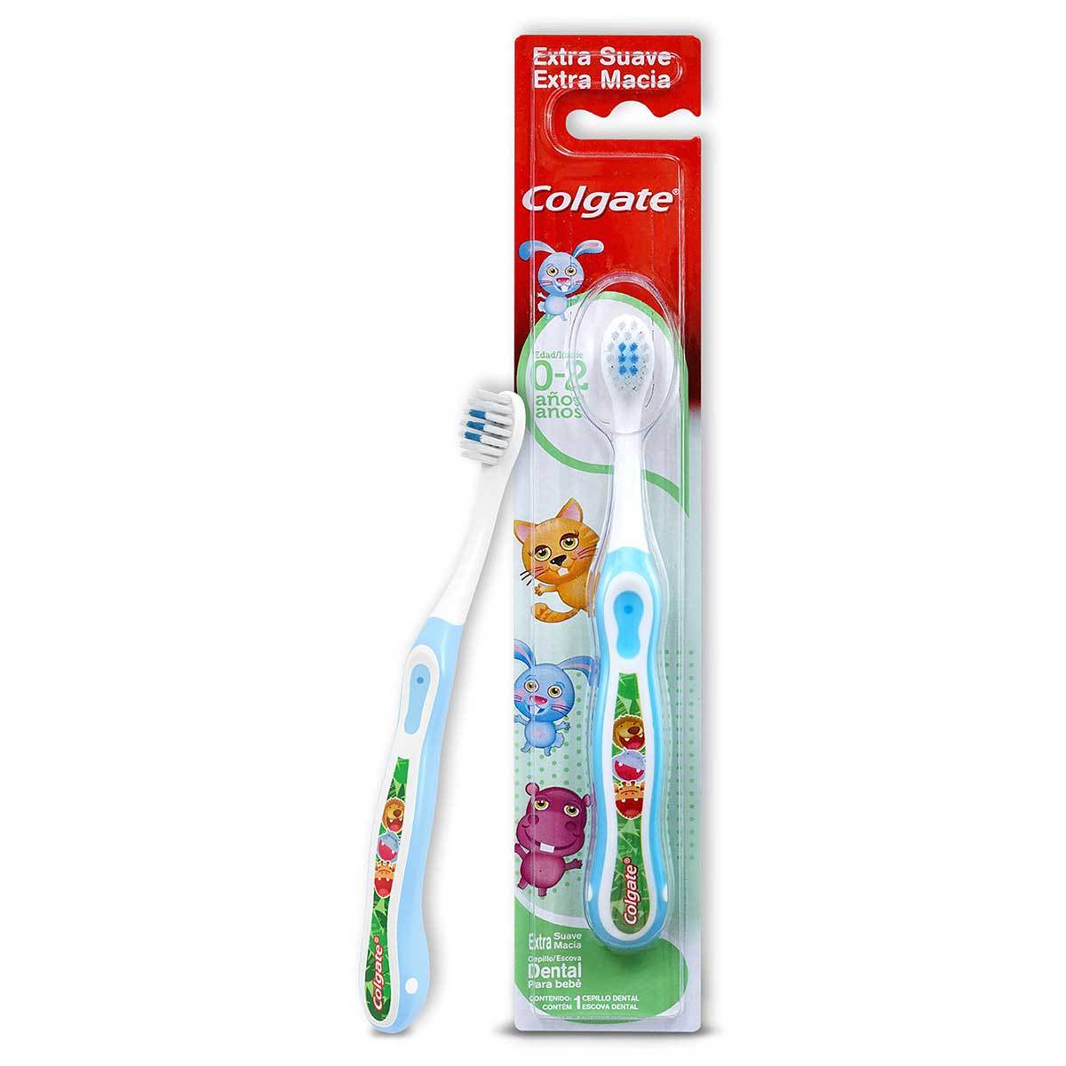Cepillo Dental Colgate Kids 0-2 Años Blister x 1 Ud
