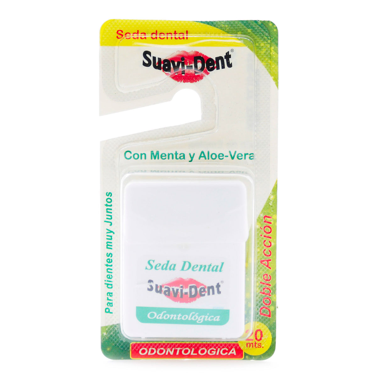 Seda Dental Suavi-Dent Menta Y Áloe Vera 20 M Blister X 1 Ud.