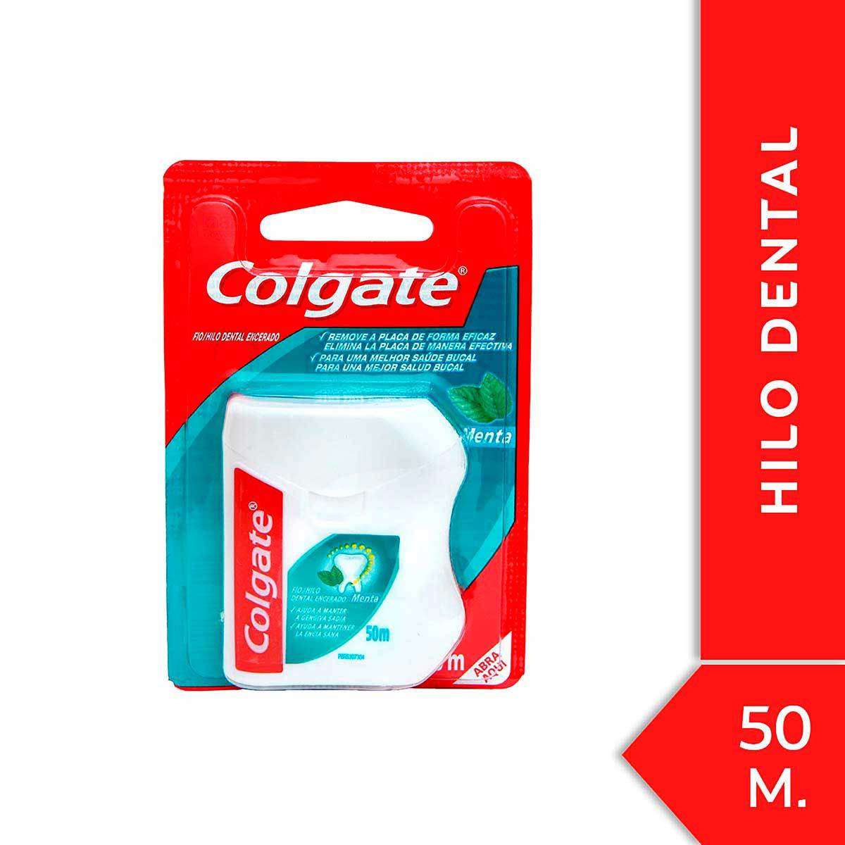 Hilo Dental Colgate Menta Blister x 50 m