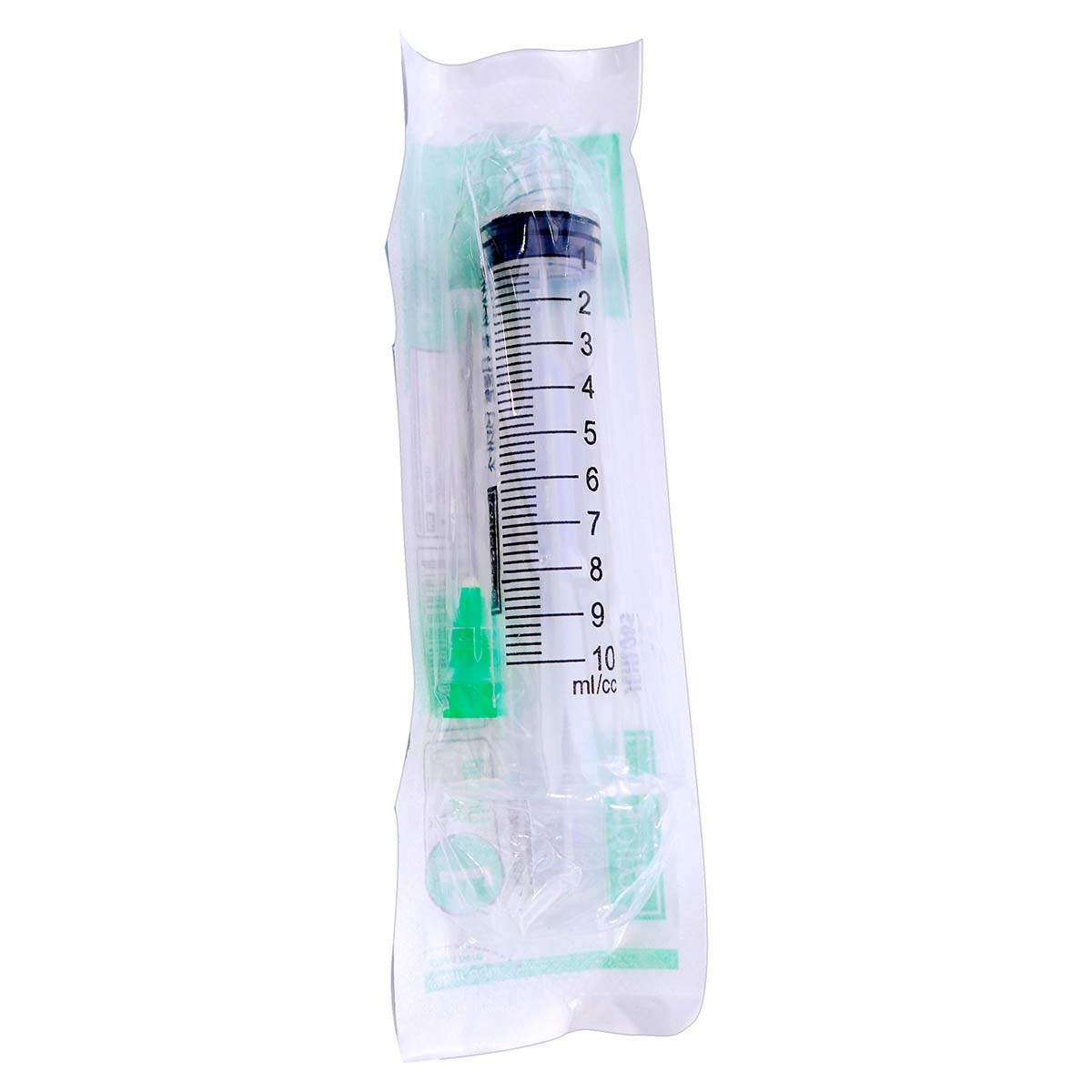 Jeringa Hipodérmica Alfa Safe Con Agua 21 G X 1 1/2 In X 10 Ml X 1 Ud.