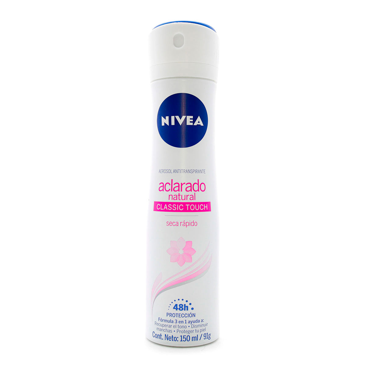 Antitranspirante Nivea Mujer Aclarado Natural Aerosol X 150 Ml.