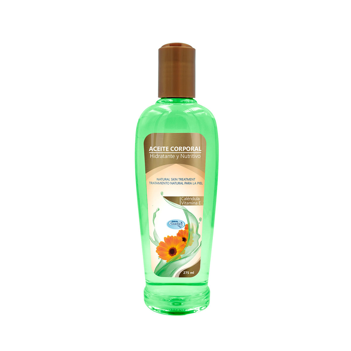 Aceite Corporal Caléndula y Vitamina E Chenier Frasco x 275 mL.