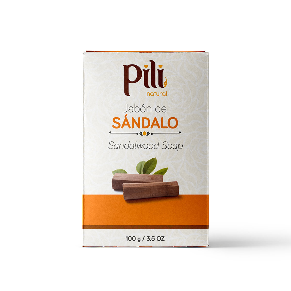Jabón Pili Sándalo Barra X 100 G.