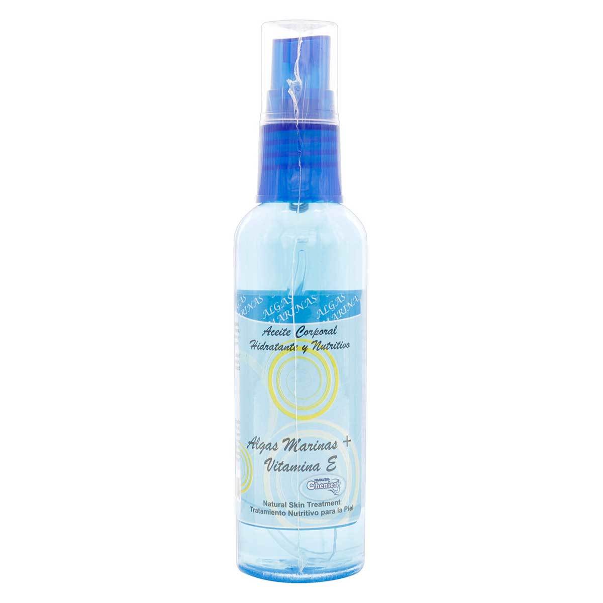 Aceite Corporal Algas De Mar Y Vitamina E Chenier Spray X 60 Ml.
