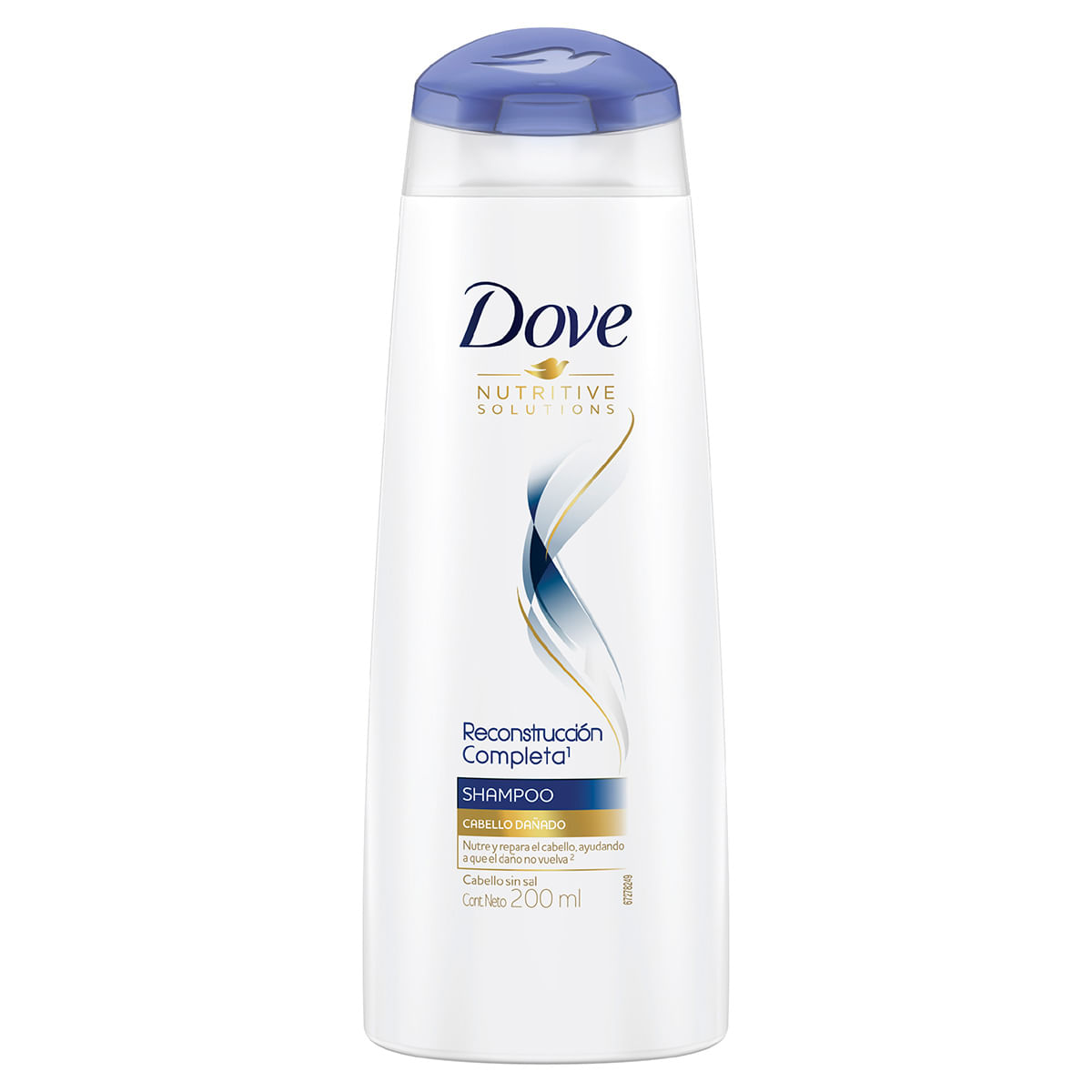 Shampoo Dove Reconstrucción Completa Frasco X 200 Ml.