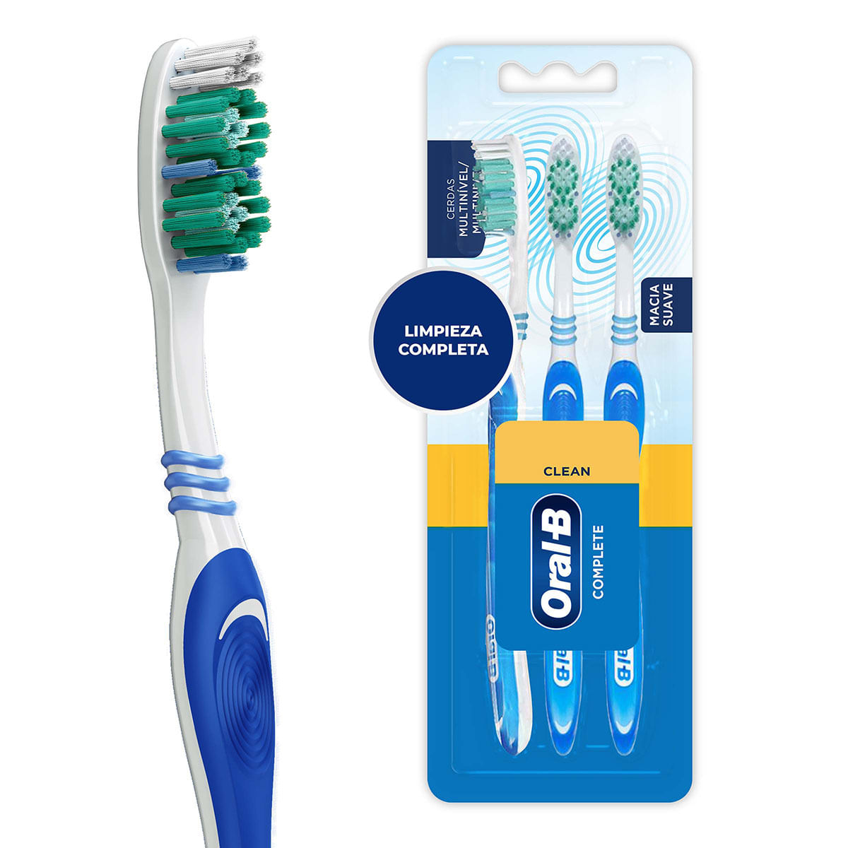 Cepillo Dental Oral-B Complete Suave Blister 3x2 Gratis