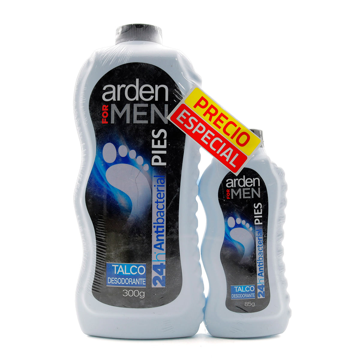 Talco Arden For Men Antibacterial Pies Frasco x 300 g + Talco Arden For Men Antibacterial Pies Frasco x 300 g Precio Especial