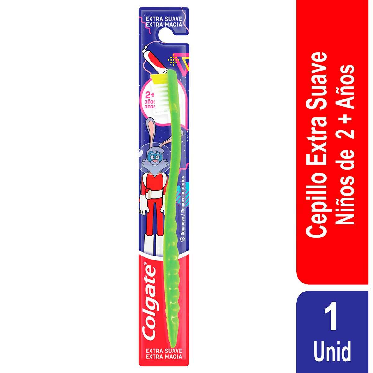 Cepillo Dental Colgate Kids 2+ Blister x 1 Ud