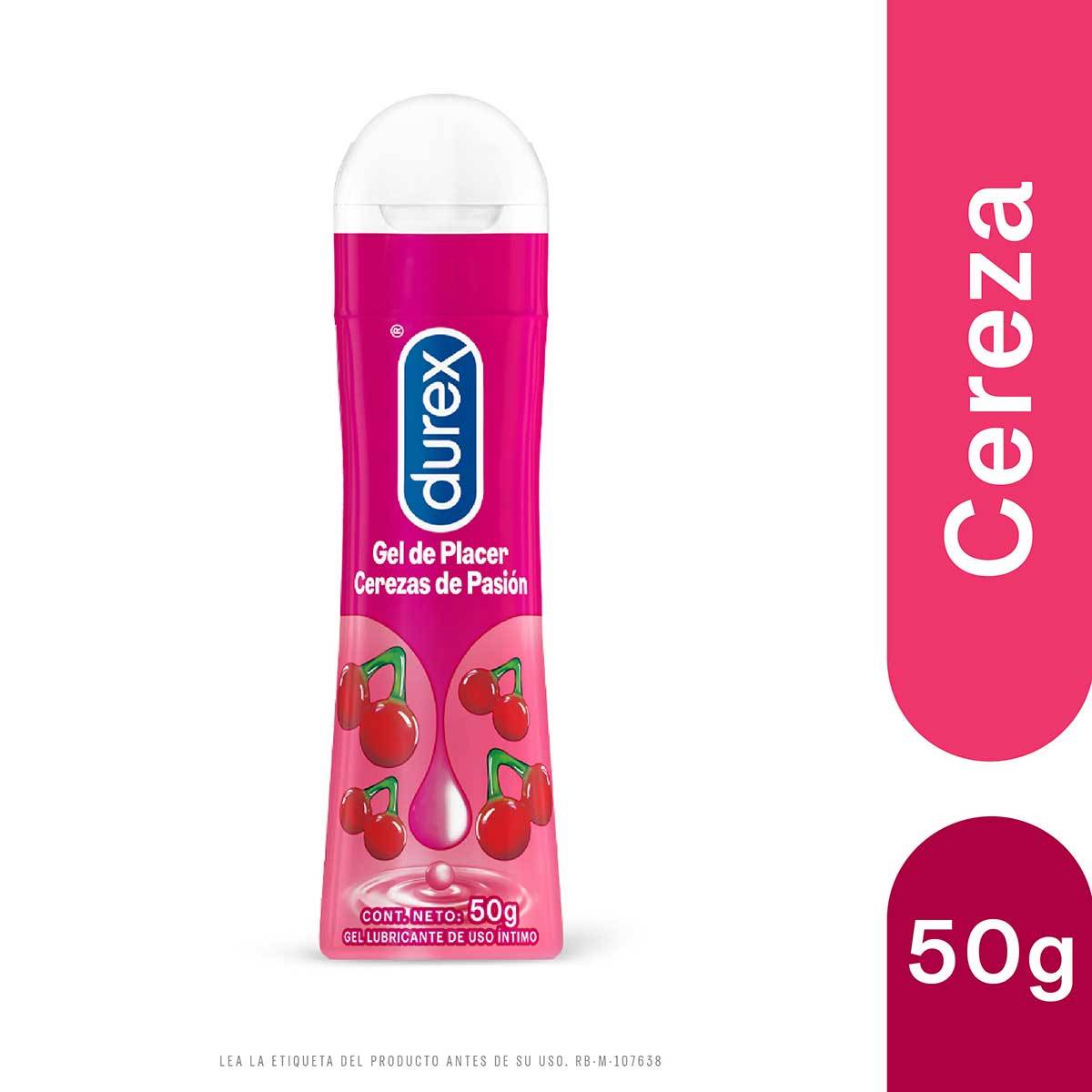 Gel Lubricante Durex Cerezas de Pasión Frasco x 50 g
