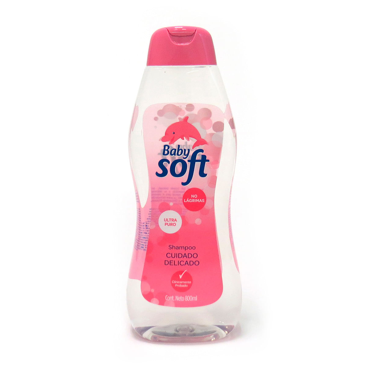 Shampoo Baby Soft Cuidado Delicado Frasco X 800 Ml.