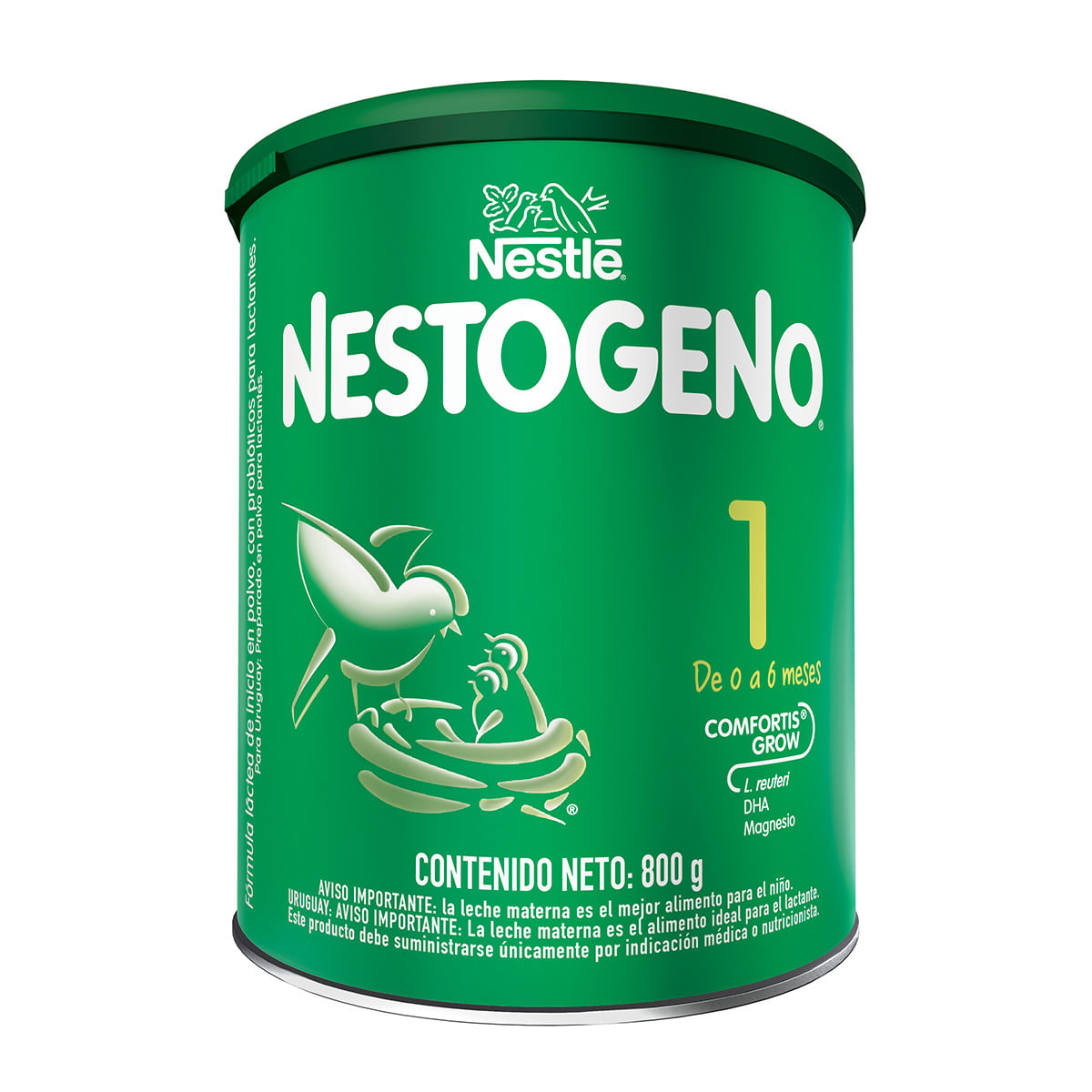 Fórmula Láctea Nestogeno 1 Nestlé 0 A 6 Meses Polvo Tarro x 800 g