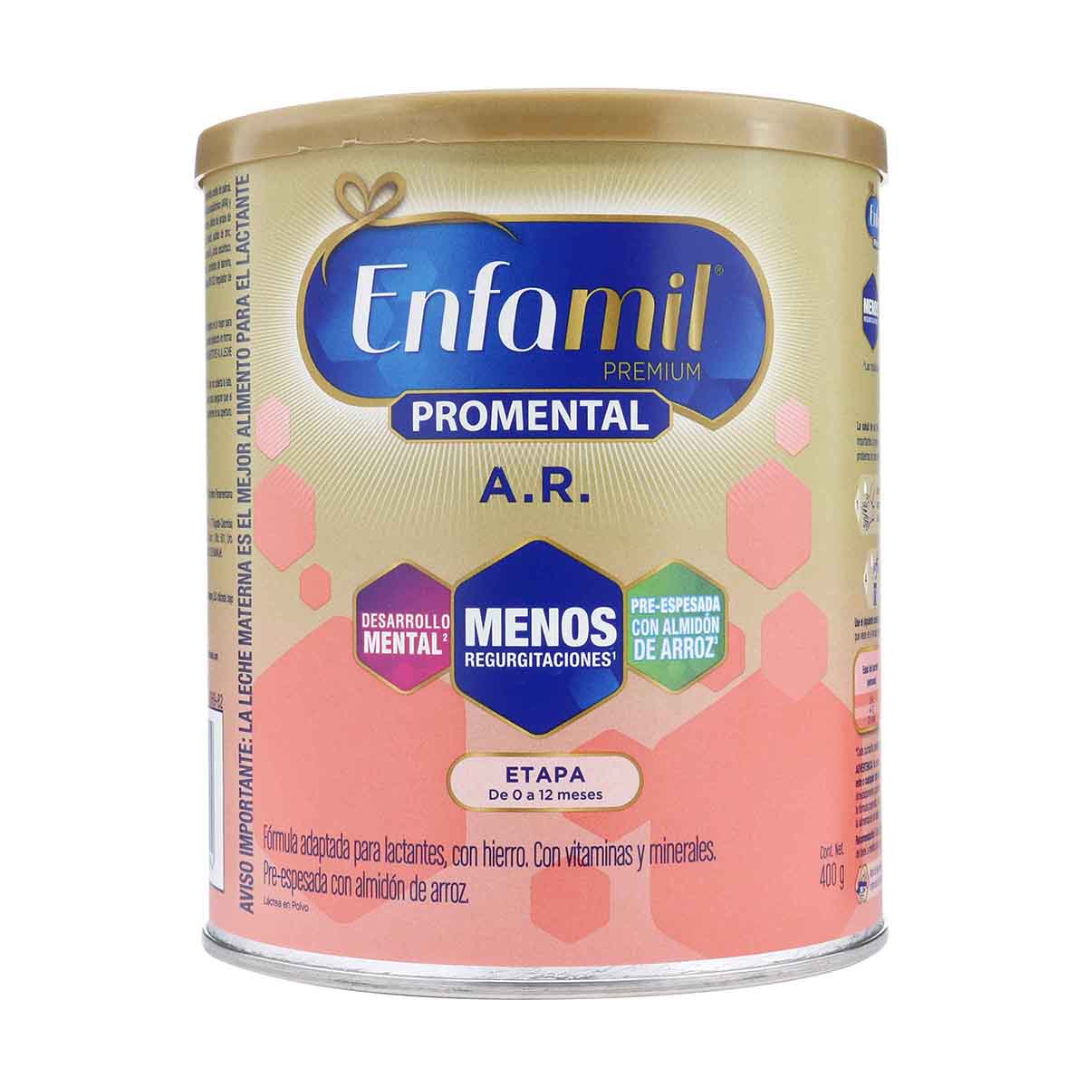 Fórmula Láctea enfamil Premium AR 0-12 Meses Polvo Tarro x 400 g