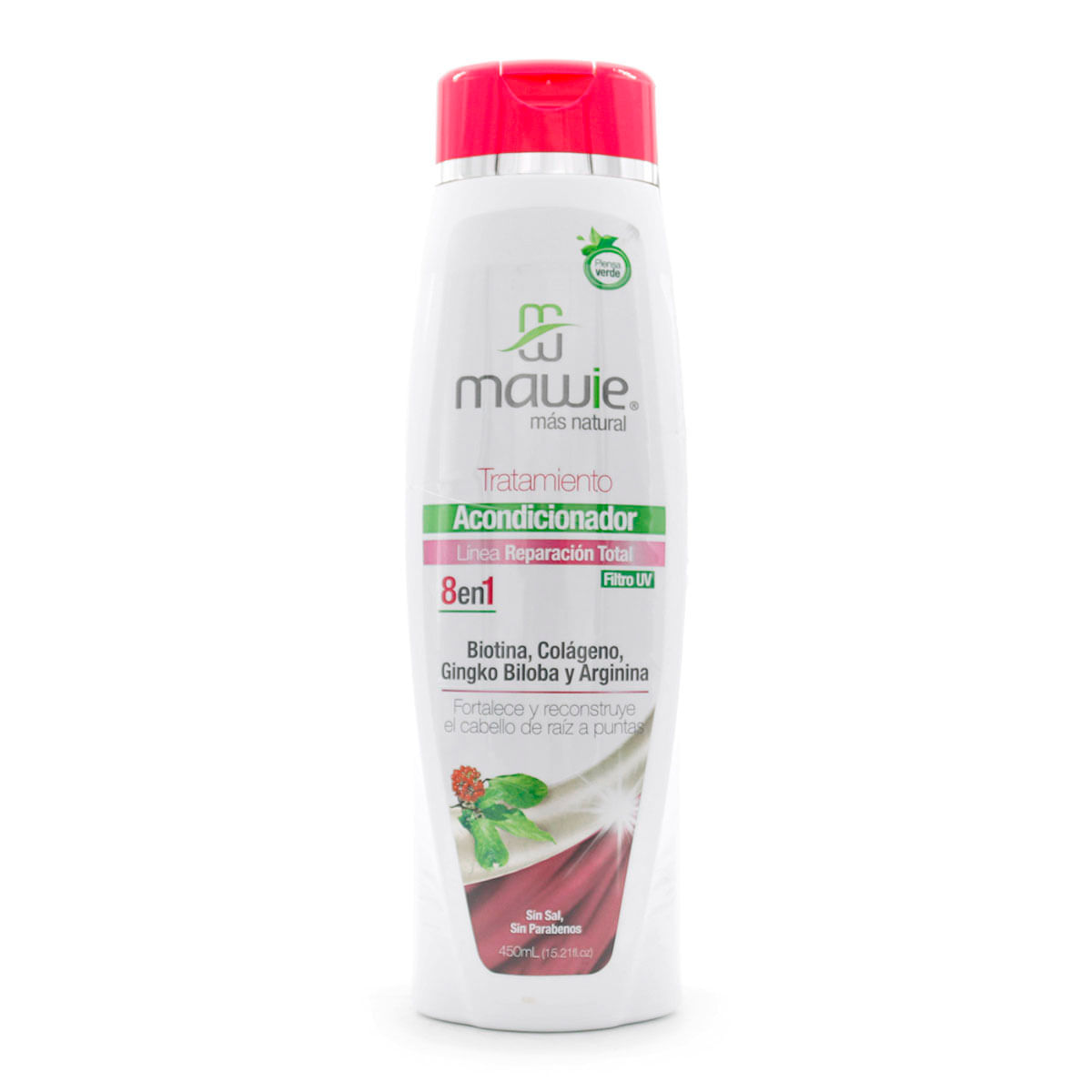 Shampoo Mawie Reparación Total 8 En 1 Frasco X 450 Ml + Acondicionador Mawie Reparación Total 8 En 1 Frasco X 450 Ml.