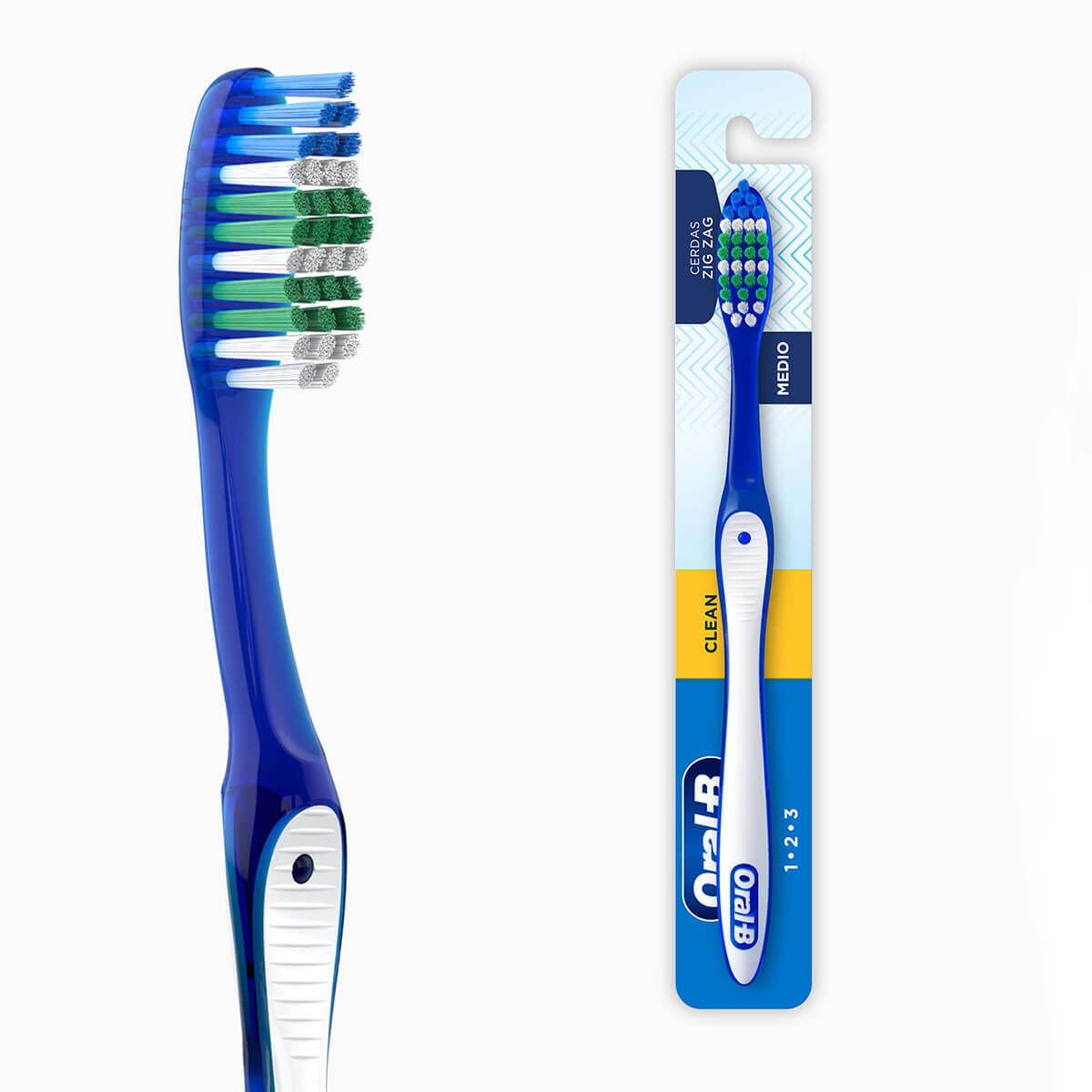 Cepillo Dental Oral-B 1 2 3 Blister x 1 Ud.