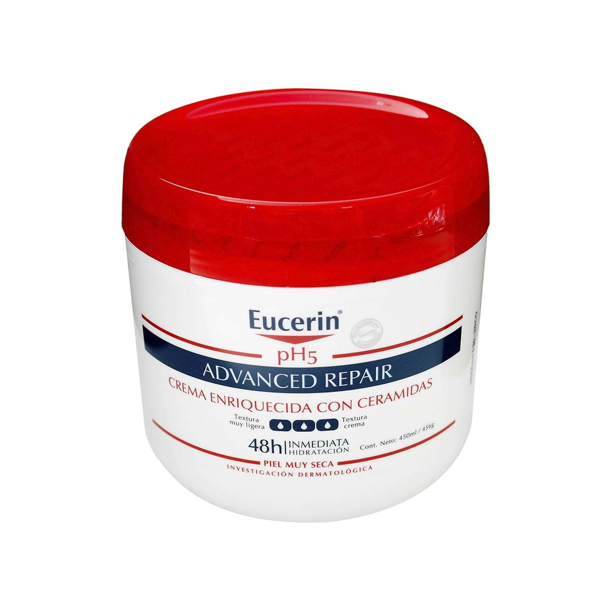 Crema Corporal Eucerin Advanced Repair PH5 Frasco x 450 mL.