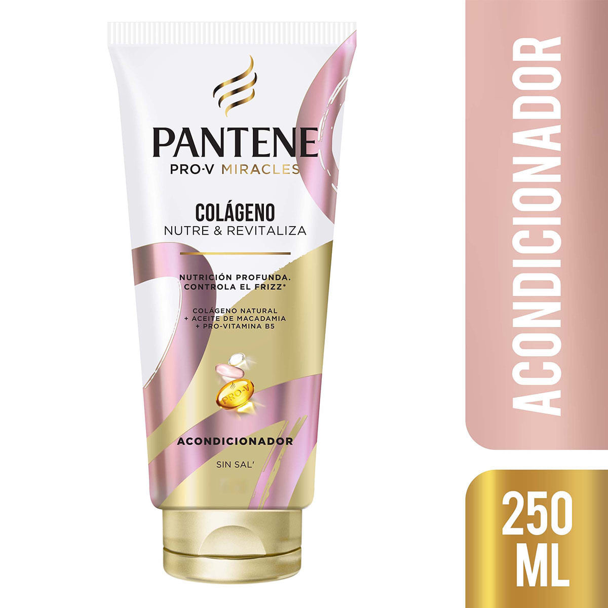 Acondicionador Pantene Pro-V Miracles Colágeno Tubo x 250 mL.