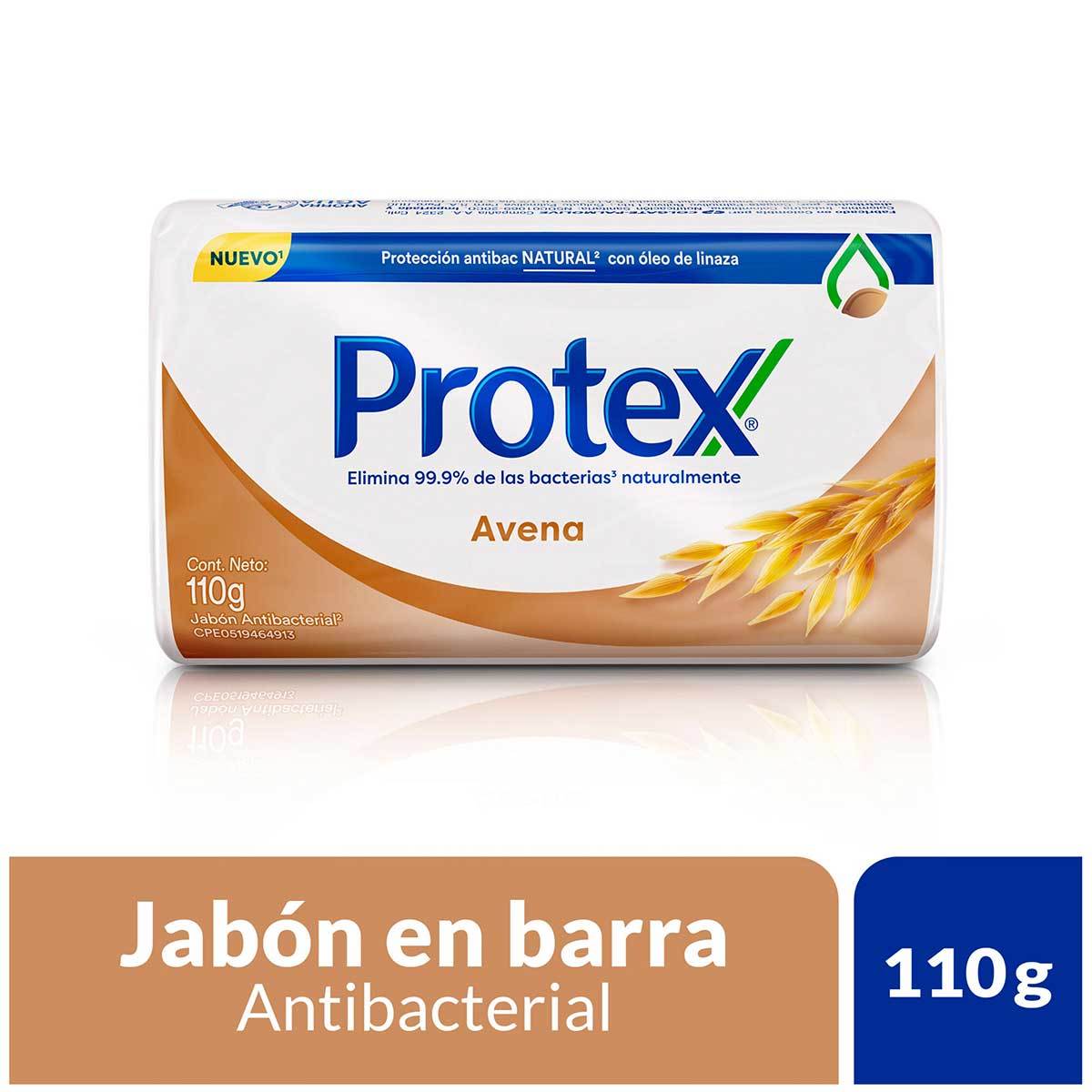 Jabón Antibacterial Protex Avena Barra x 110 g