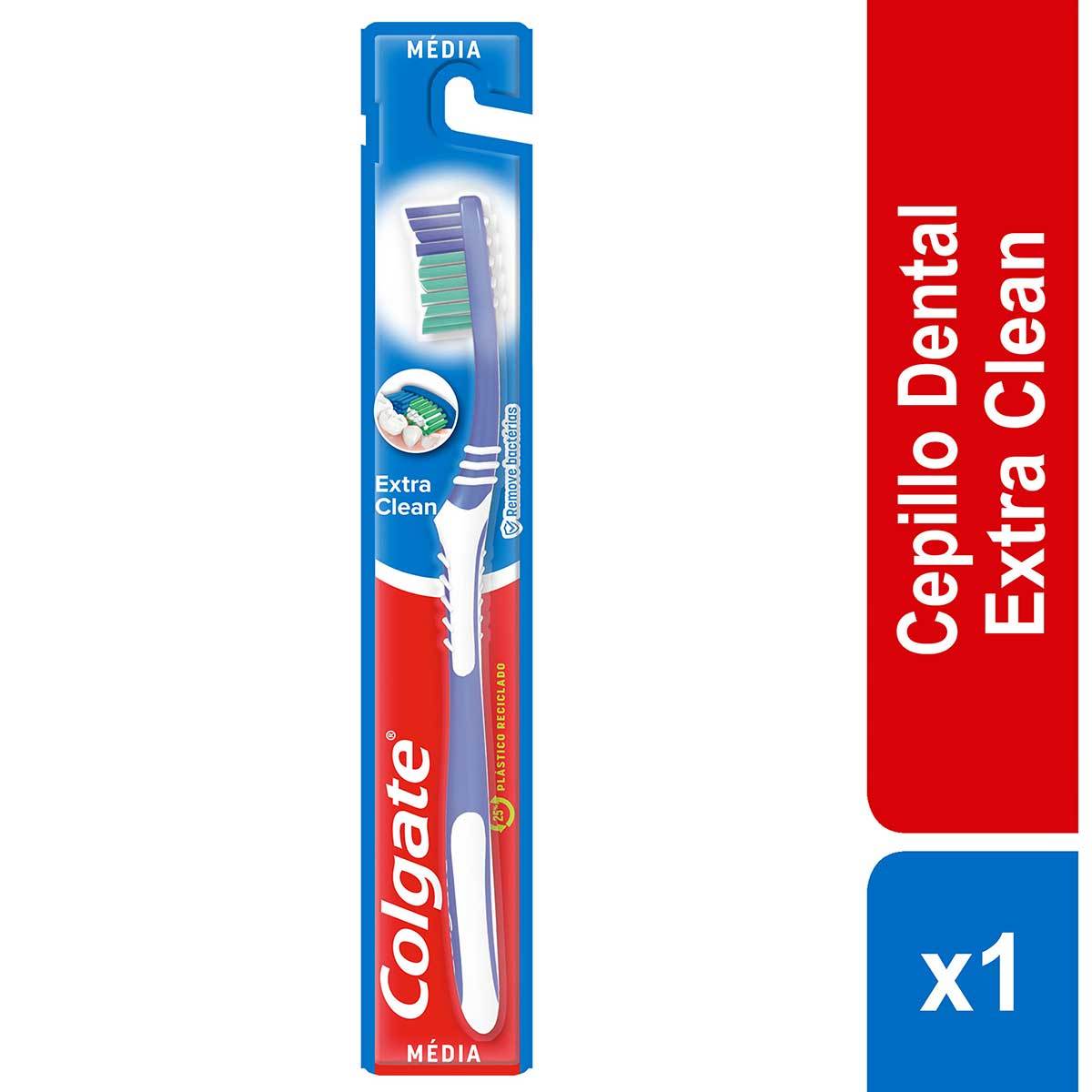Cepillo Dental Colgate Extra Clean Duro Blister x 1 Ud