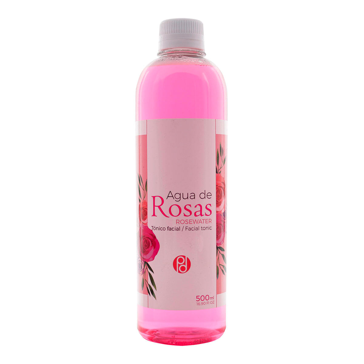 Tónico Facial Pd Agua De Rosas Frasco X 500 Ml.