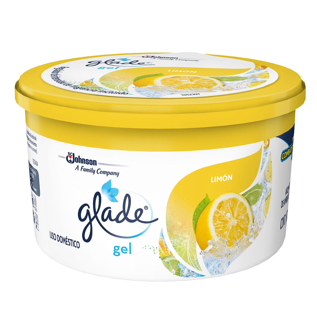Aromatizante Glade En Gel Limón Frasco X 70 G.