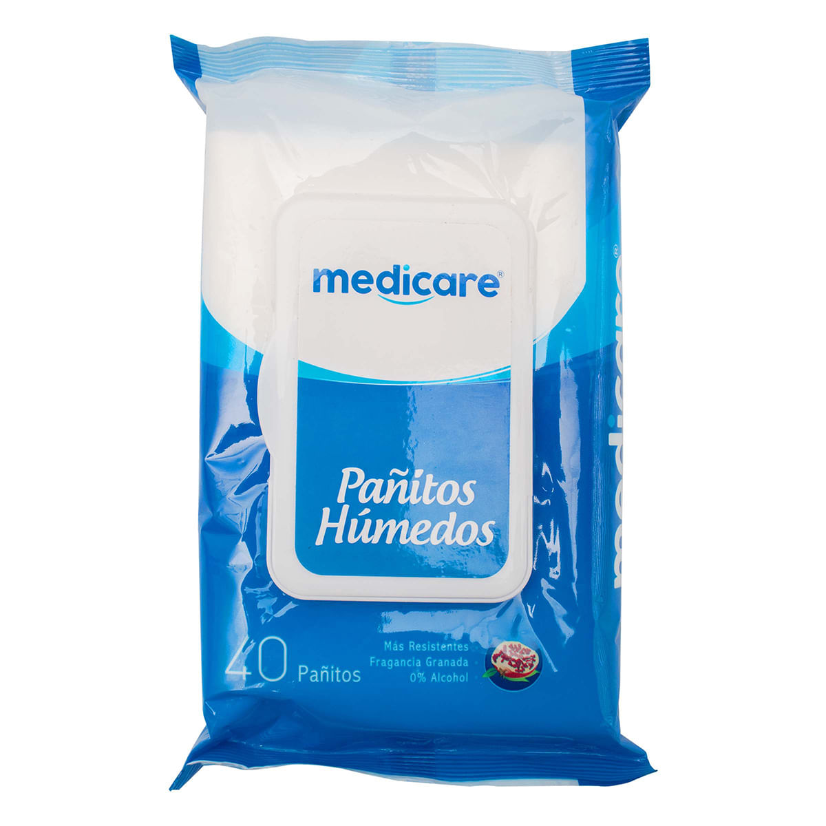 Paños Húmedos Medicare Granada Paquete x 40 Uds.