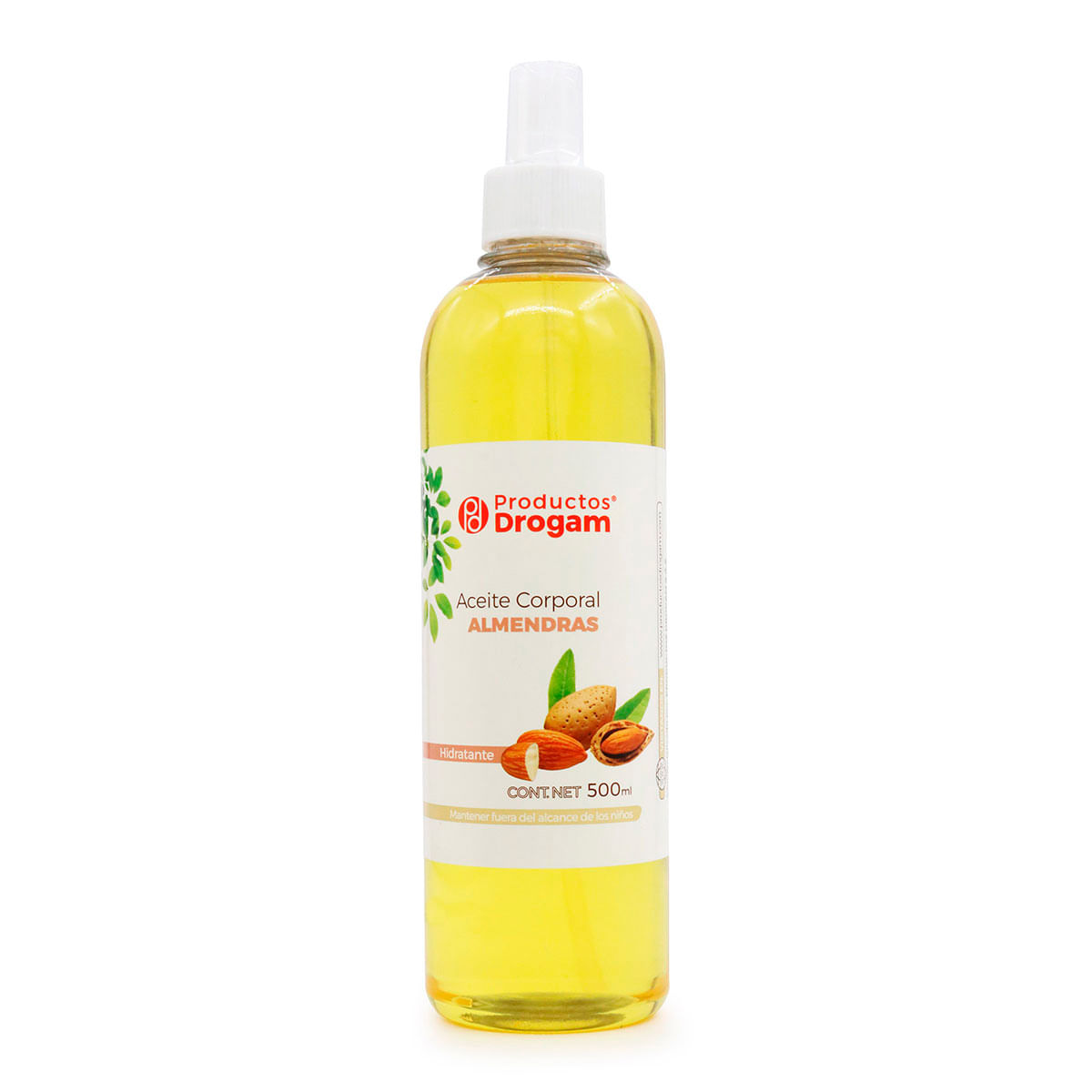Aceite Corporal Pd Almendras Spray X 500 Ml.