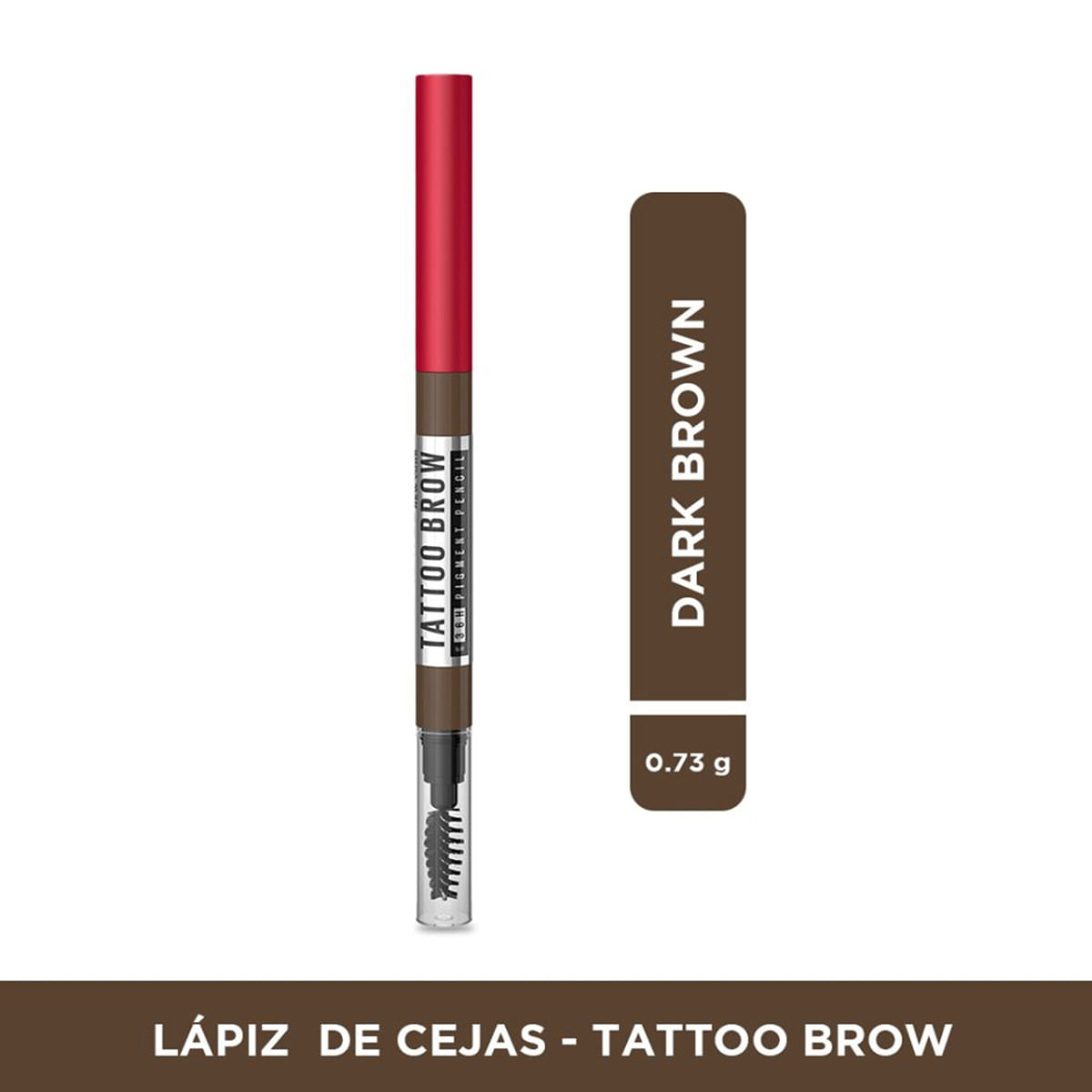 Lápiz de Cejas Tattoo Marrón Oscuro Loréal Paris x 0.73 g