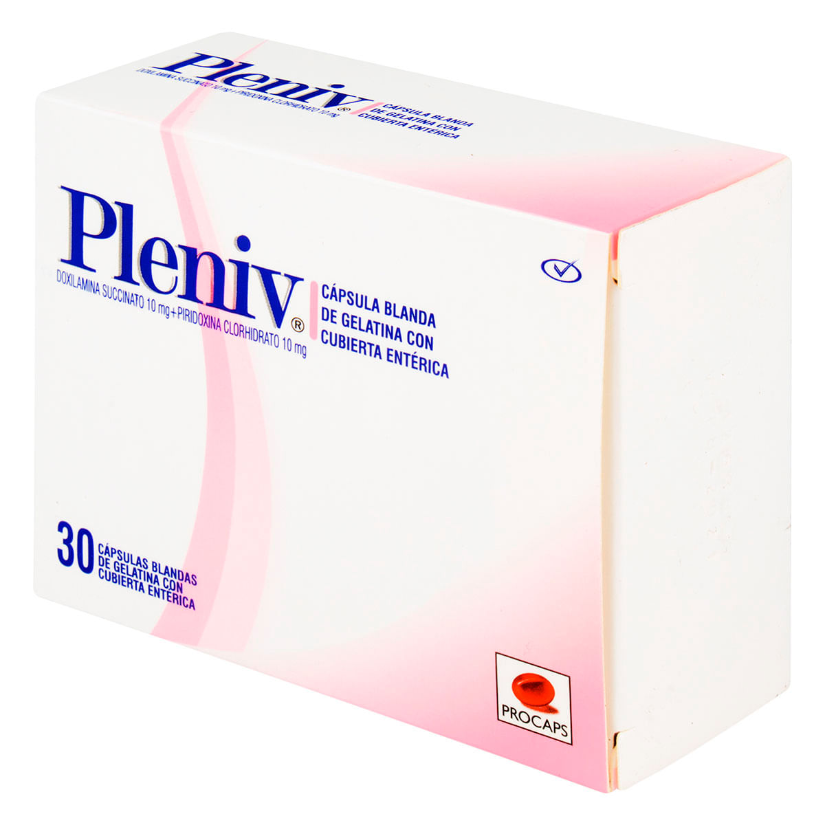 Pleniv 10 Mg/10 Mg Procaps Caja X 30 Cápsulas Blandas.