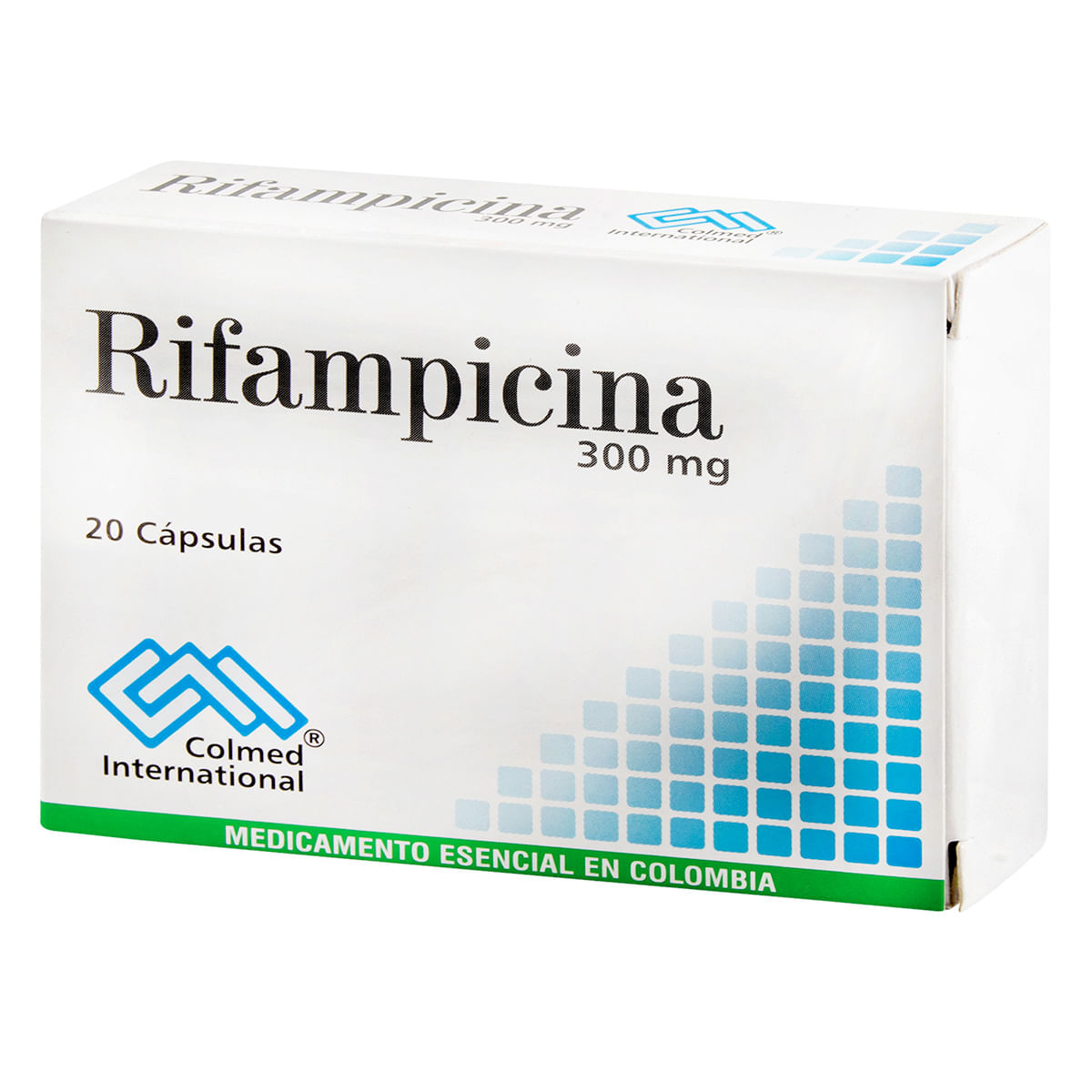 Rifampicina 300 Mg Colmed Caja x 20 Cápsulas