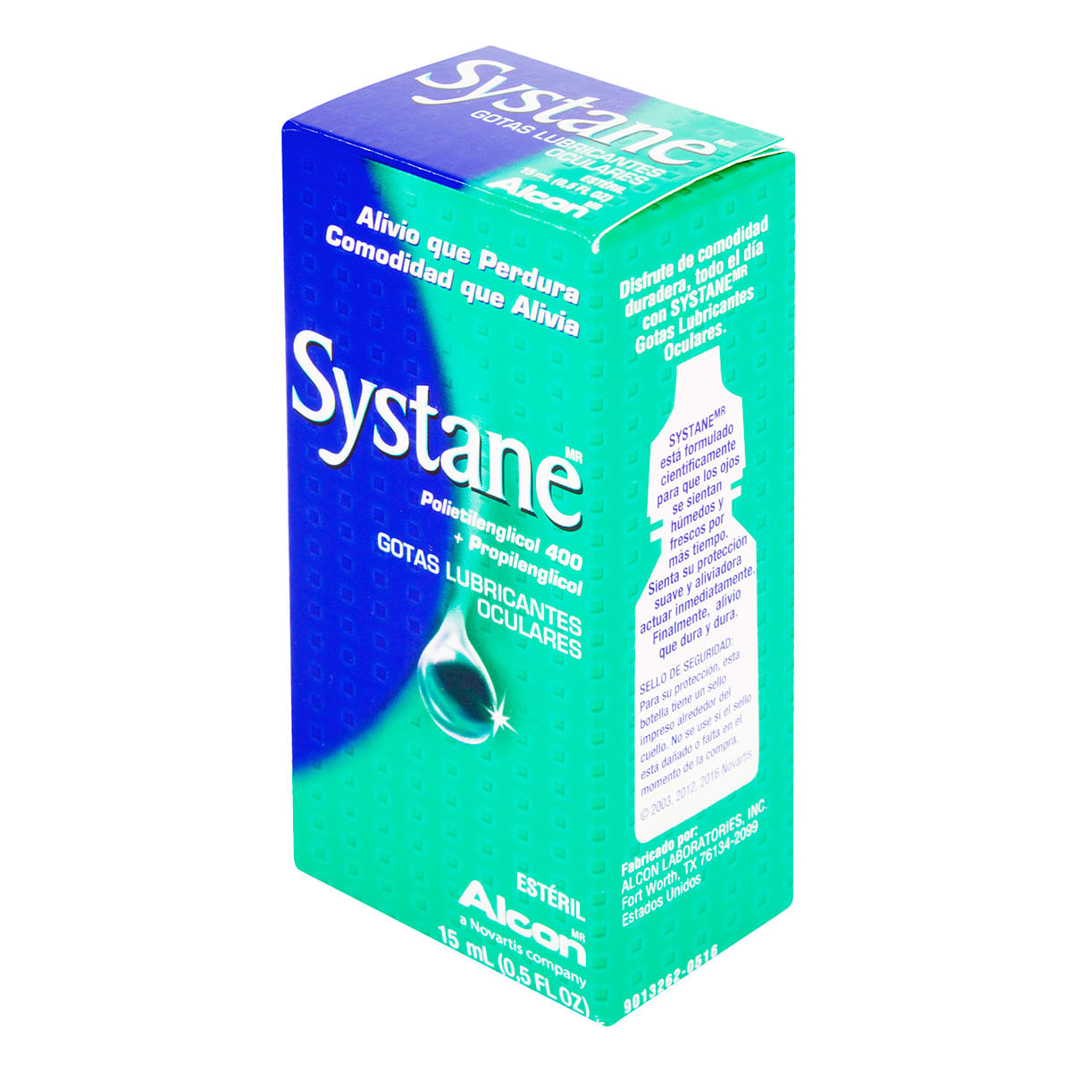 Gotas Oculares Alcon Systane Lubricantes Frasco x 15 mL