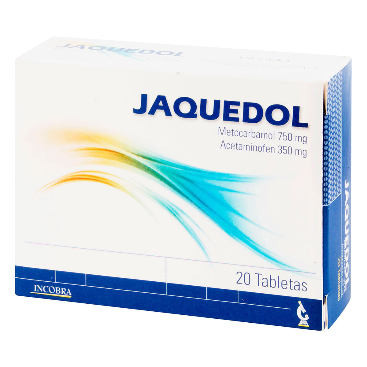 Jaquedol 750 Mg/350 Mg Incobra Caja x 20 Tabletas
