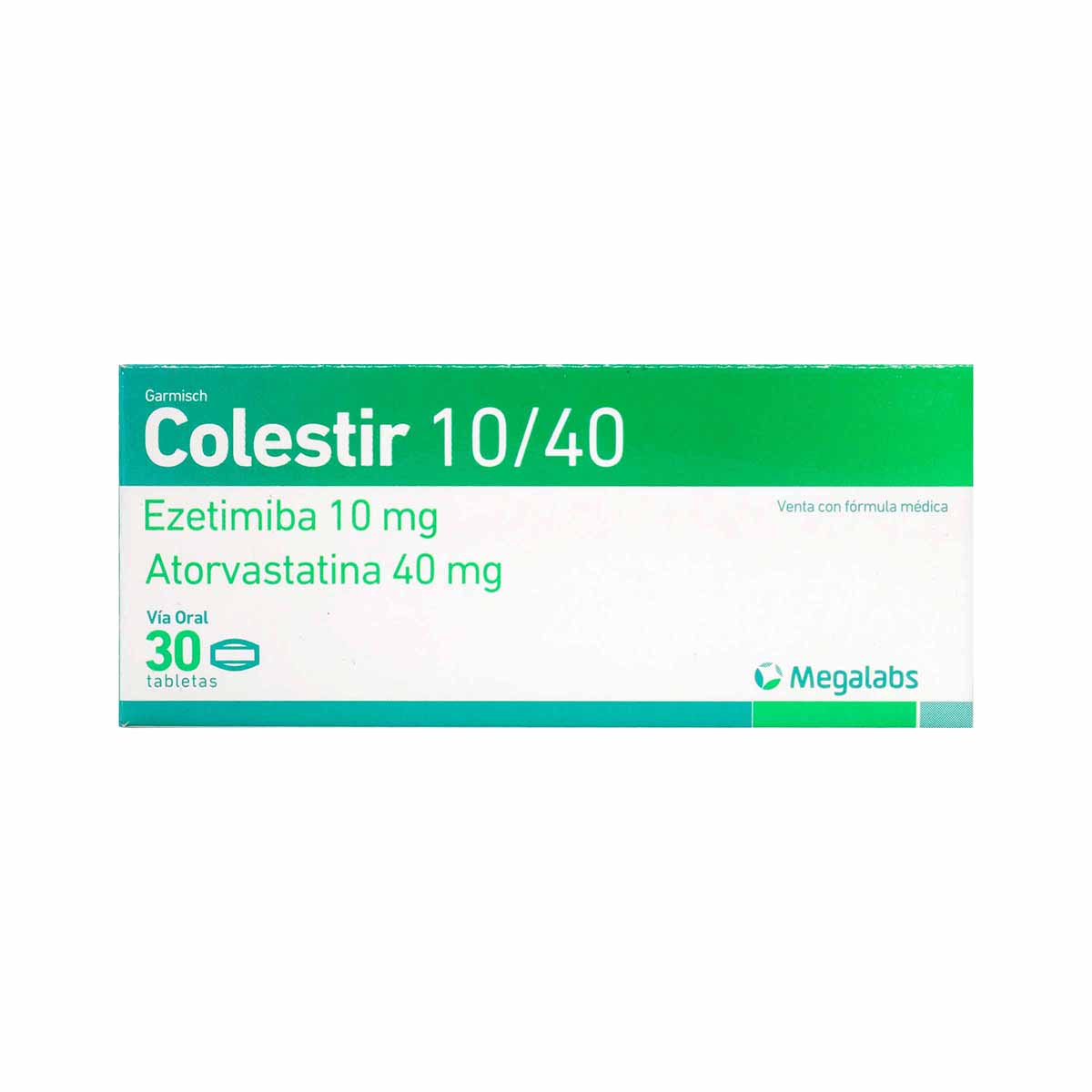 Colestir 10/40 mg Caja x 30 Tabletas