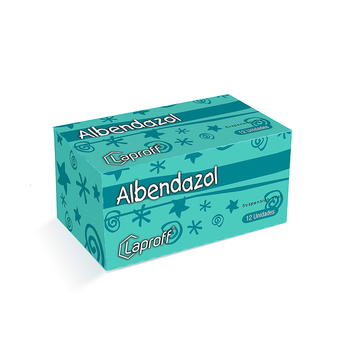 Suspensión Oral Albendazol Laproff Caja x 12 Uds