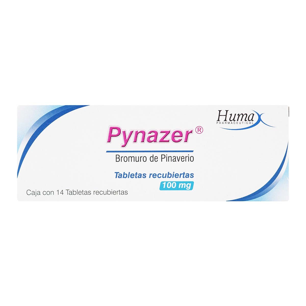 Pynazer Bromuro de Pinaverio 100 Mg Caja x 14 Tabletas Recubiertas