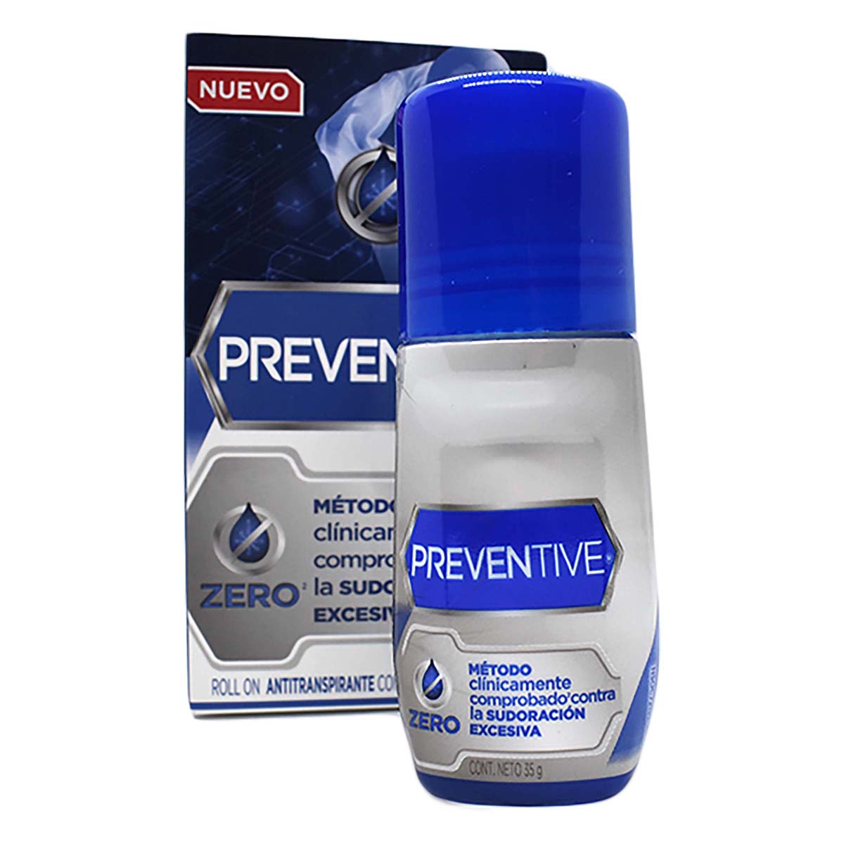 Antitranspirante en Roll-On Preventive Frasco x 35 g
