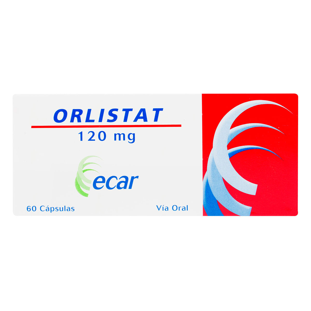Orlistat 120 Mg Ecar Caja x 60 Cápsulas