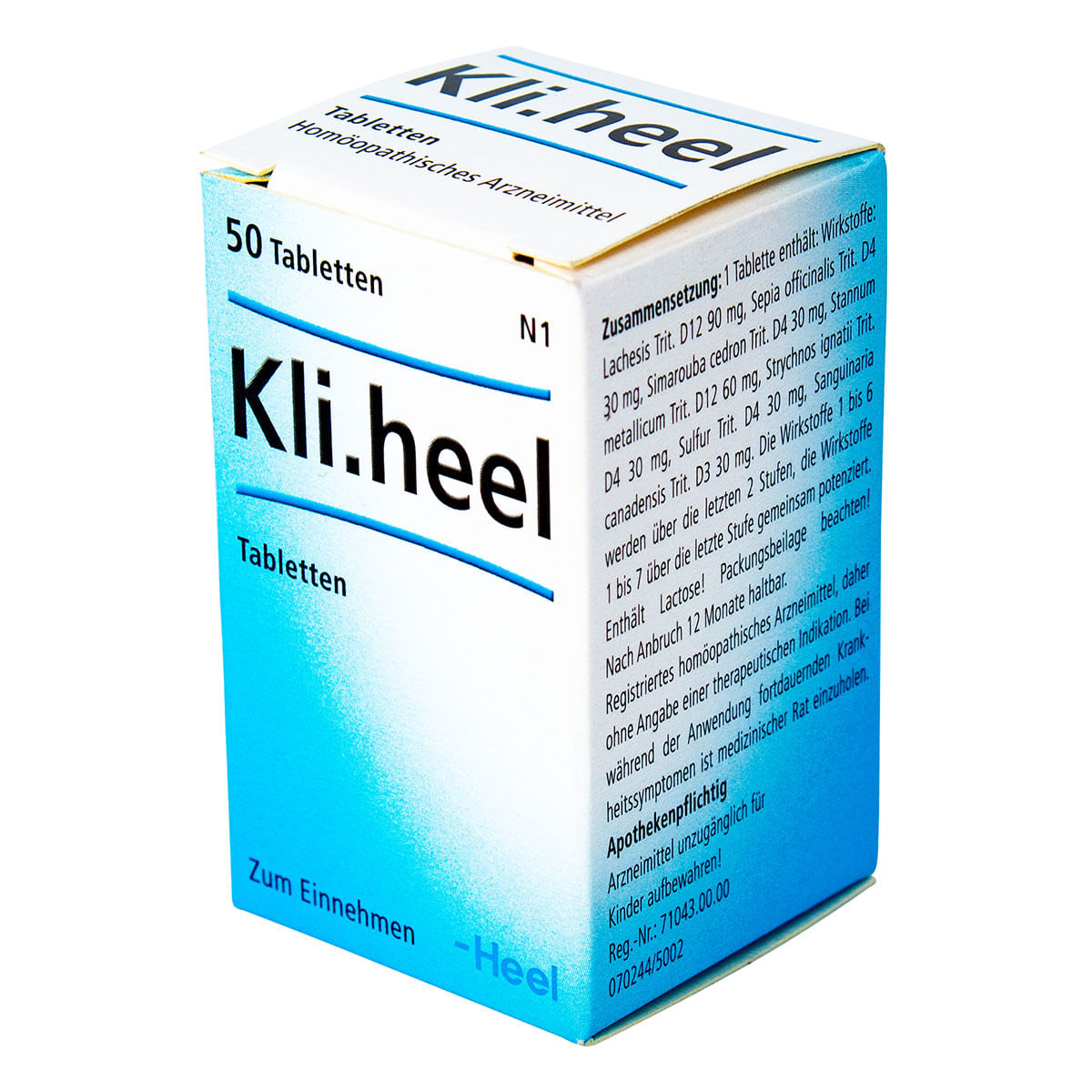 Kli.Heel Caja x 50 Tabletas