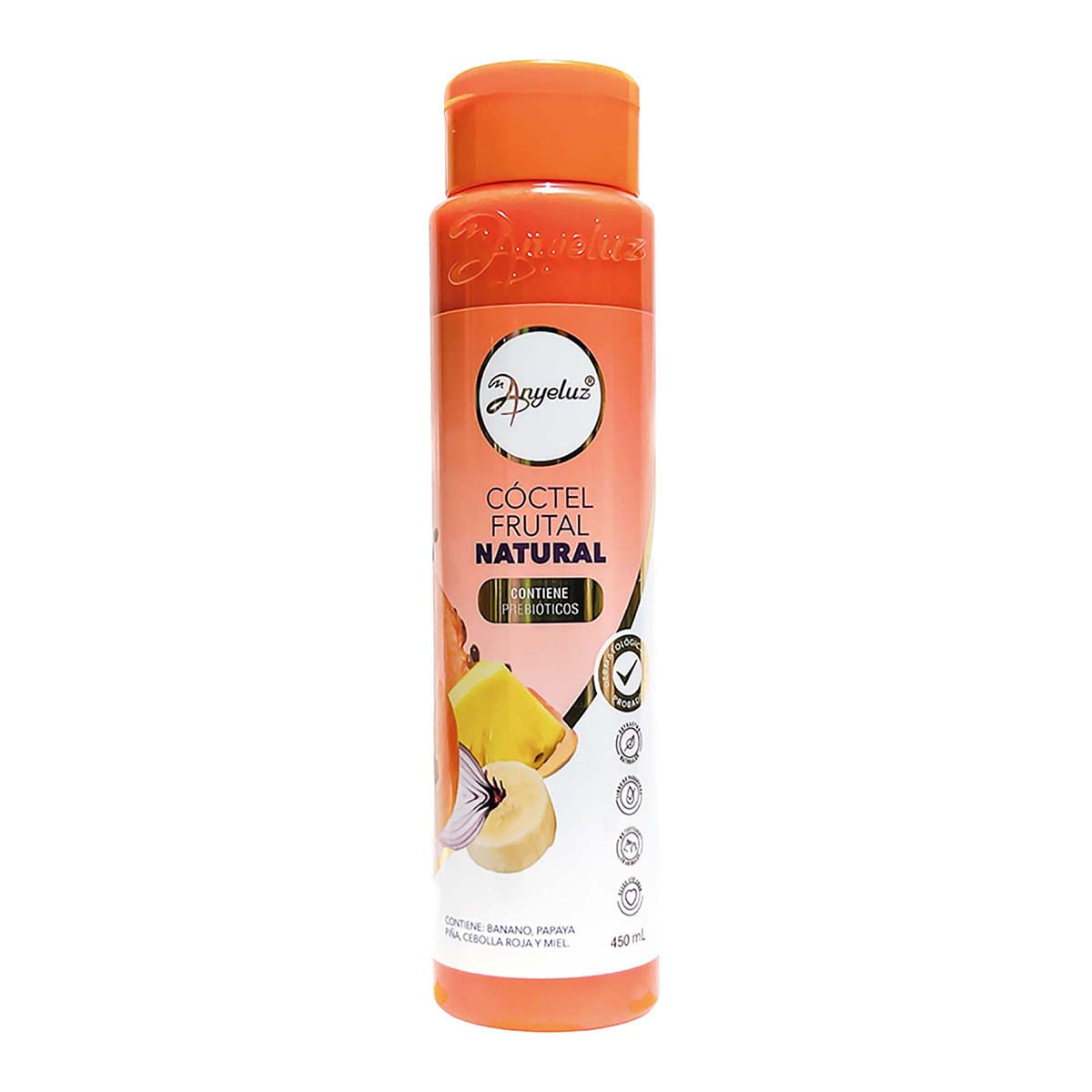 Tratamiento Capilar Coctel Frutal Anyeluz Frasco x 450 mL