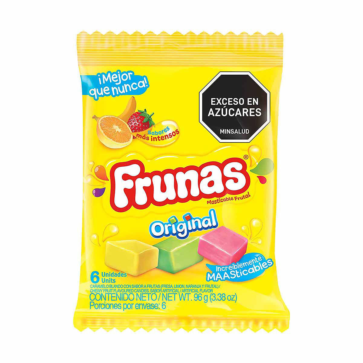 Caramelo Frunas Original Paquete x 6 Uds