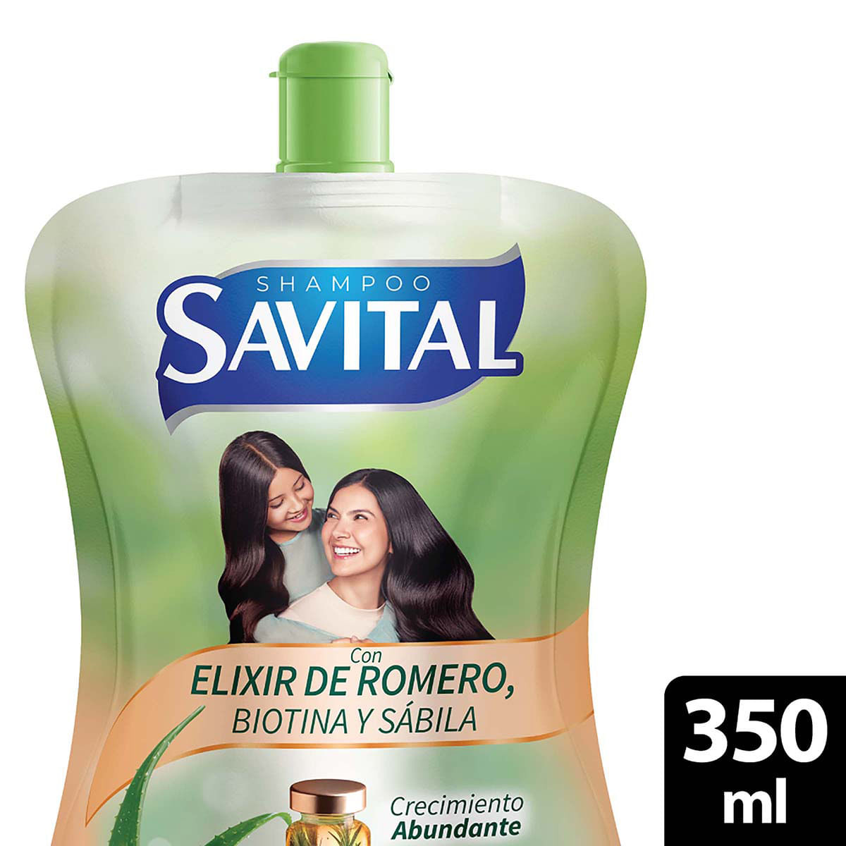 Shampoo Savital Elixir de romero Doypack x 350mL
