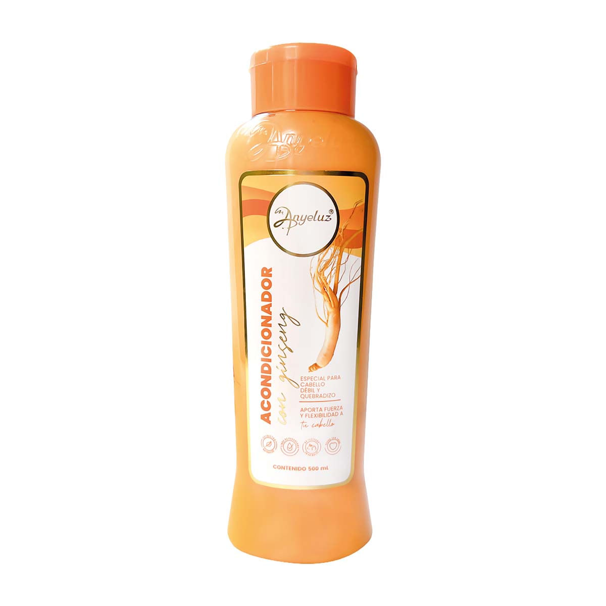 Acondicionador Con Ginseng Anyeluz Frasco x 500 mL