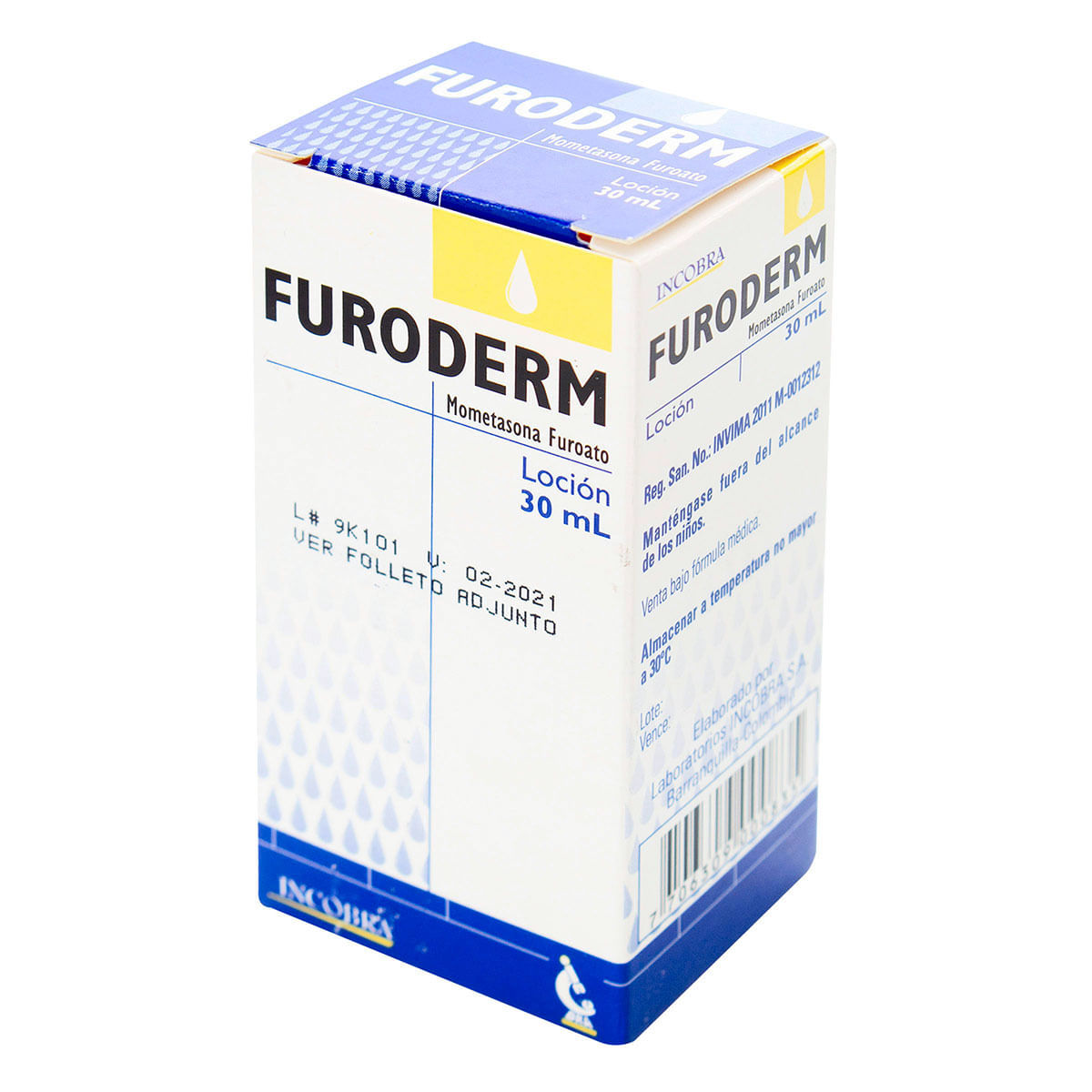 Loción Furoderm Incobra Frasco X 30 Ml.