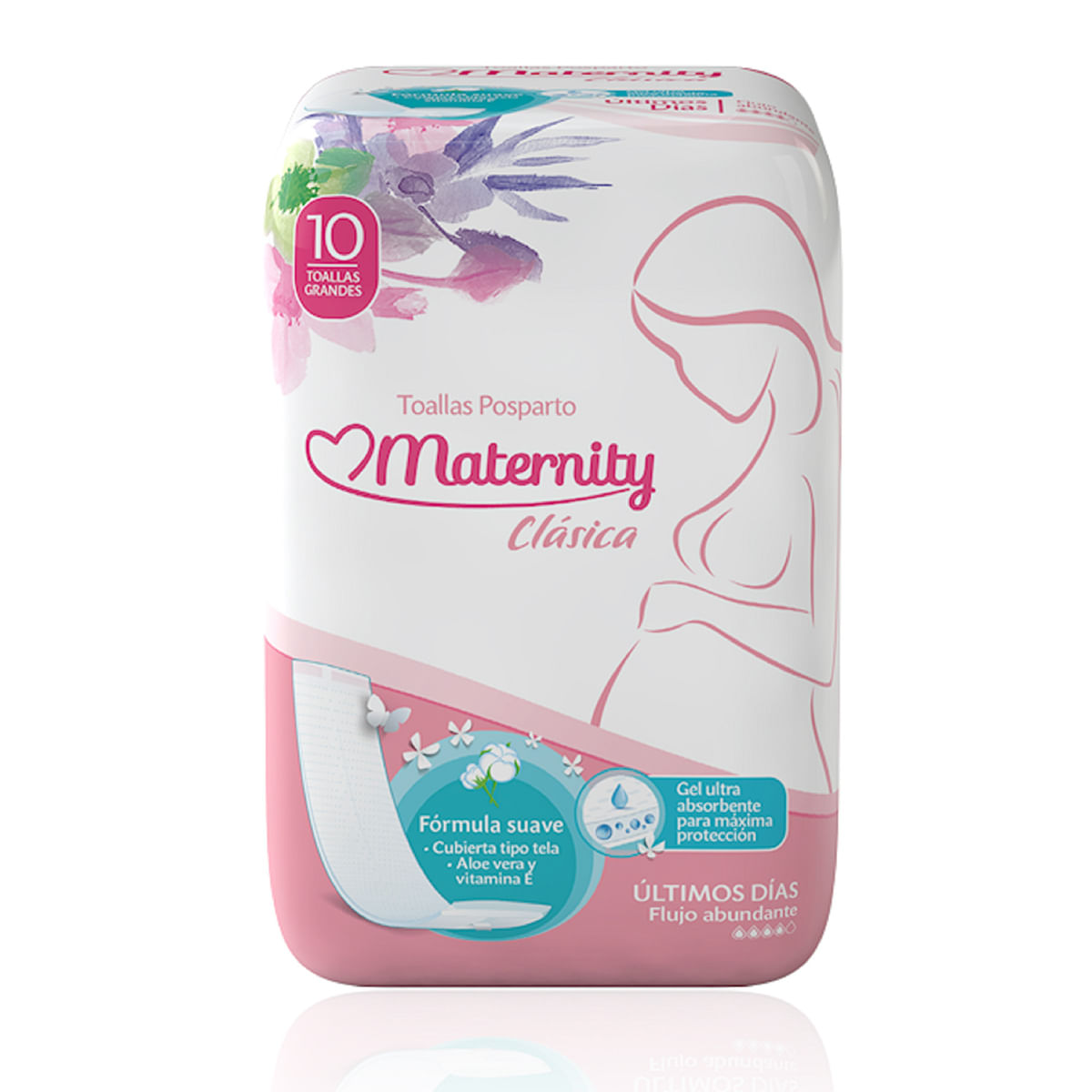 Toallas Posparto Maternity Paquete X 10 Uds.